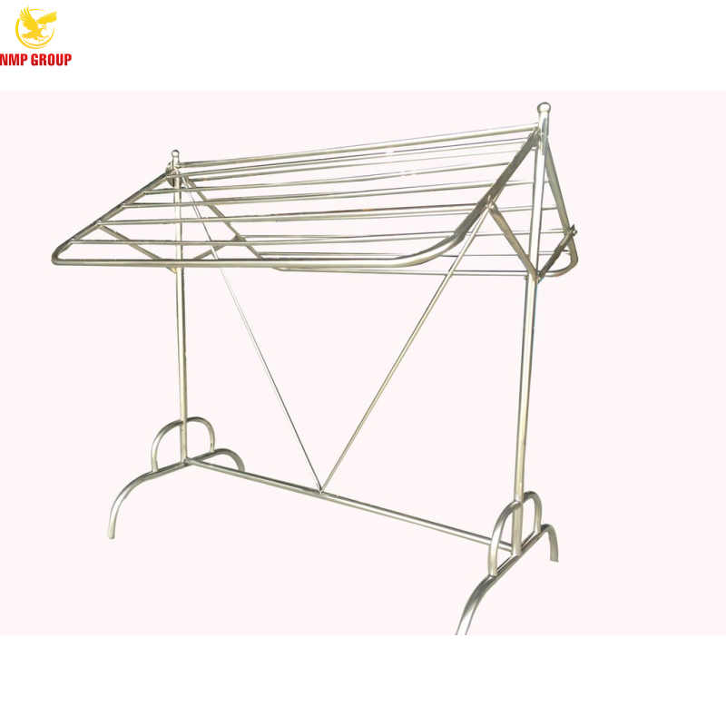 Giá phơi khăn inox chữ A, giá phơi khăn mầm non