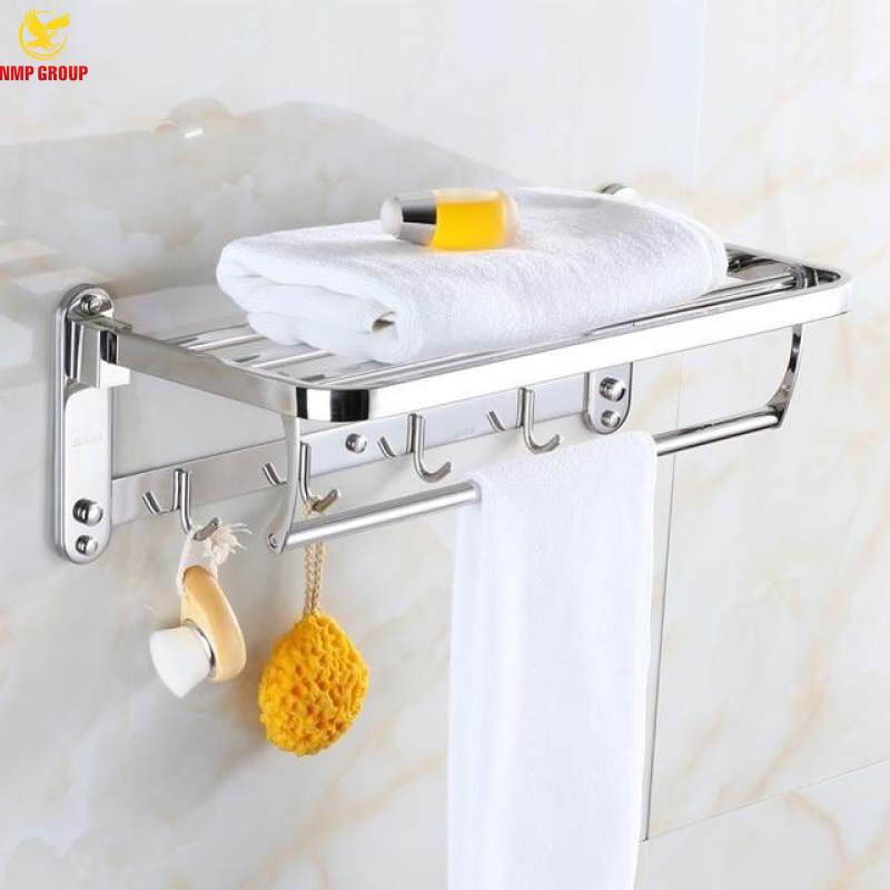 Giá phơi khăn inox cao cấp NMP Group