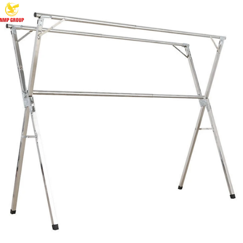 Giá Phơi Quần Áo Inox Chữ X 