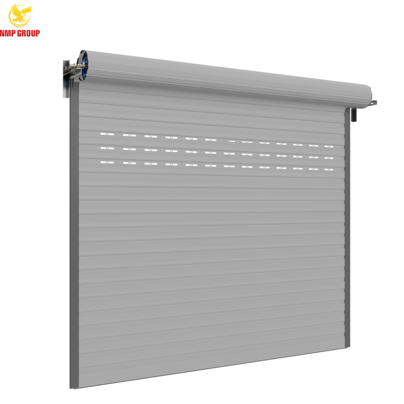 Cửa cuốn tấm liền nan nhôm thế hệ mới