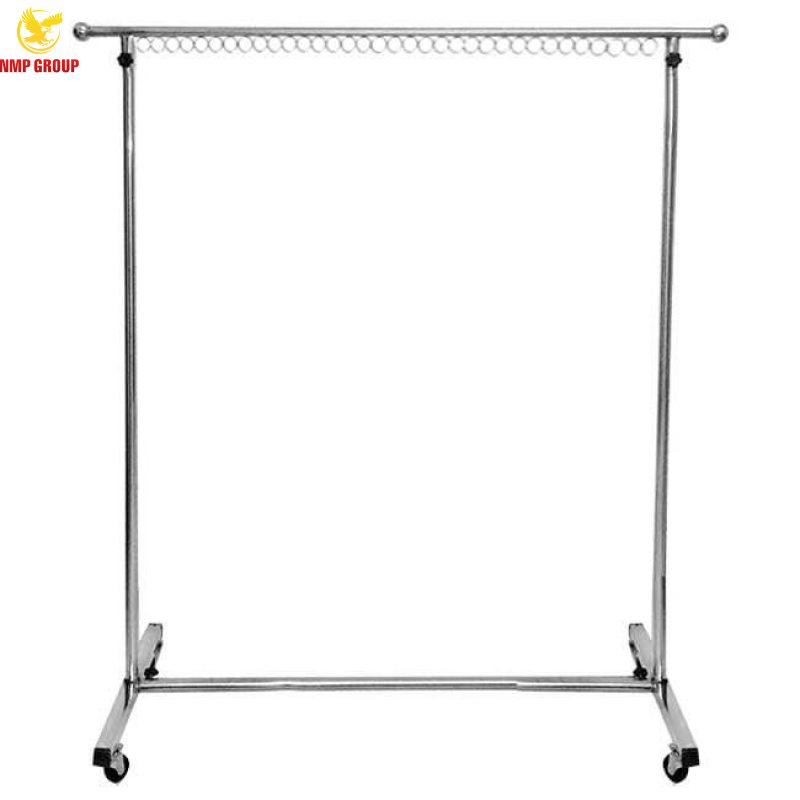 Giá phơi đồ inox 1 nhánh cao cấp NMP